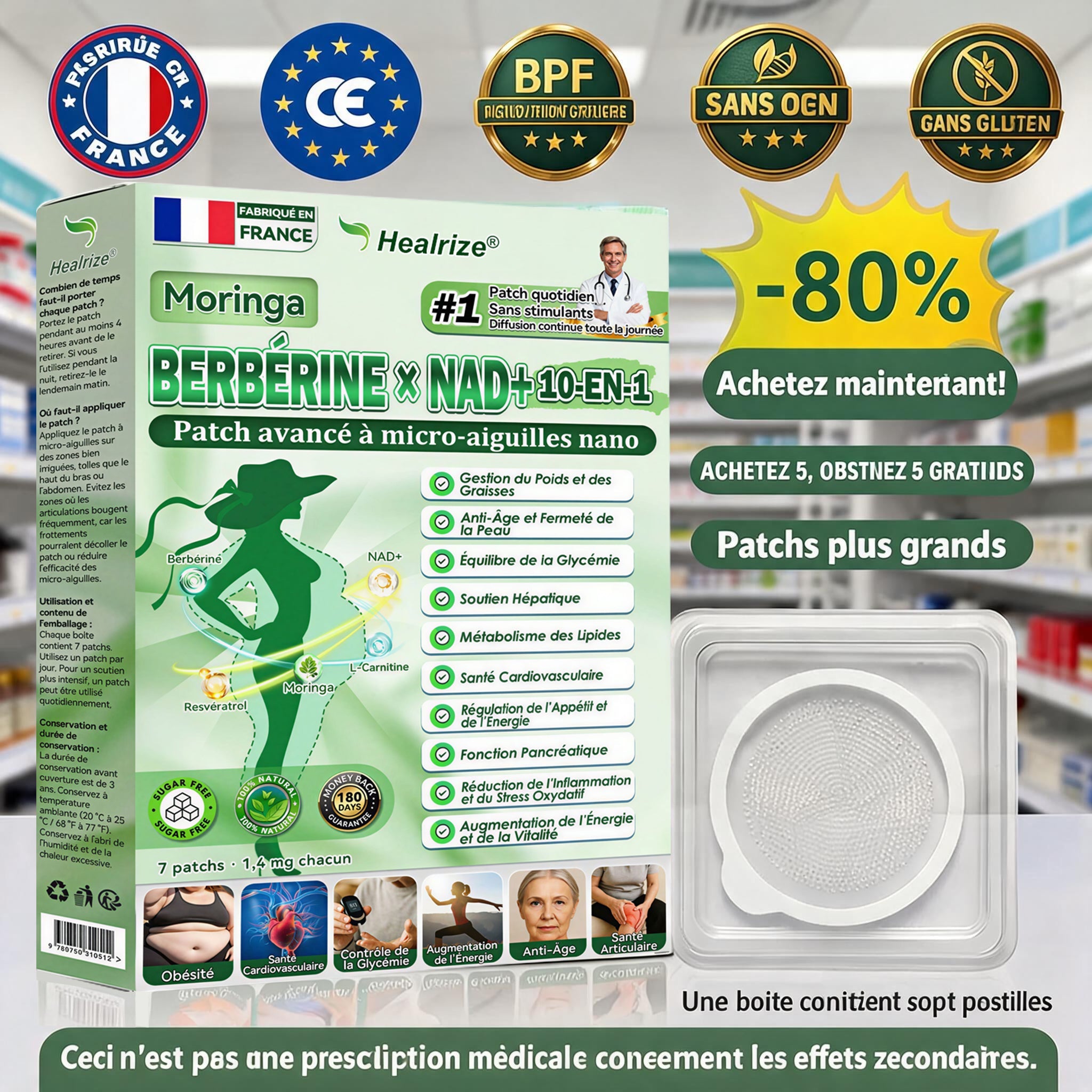 ✅ 2 boîtes – Perdez jusqu’à 10 kg