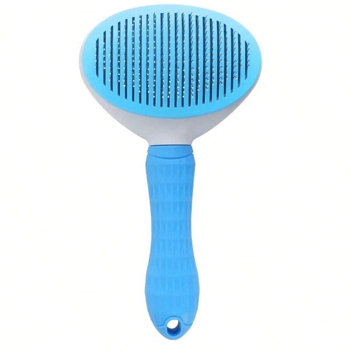 Cat Grooming Tools Cat Grooming Comb Pet Hair Removal Comb Non-Slip Stainless Steel Pet Comb - Aod