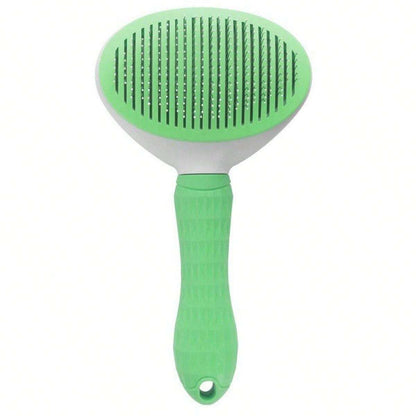 Cat Grooming Tools Cat Grooming Comb Pet Hair Removal Comb Non-Slip Stainless Steel Pet Comb - Aoi