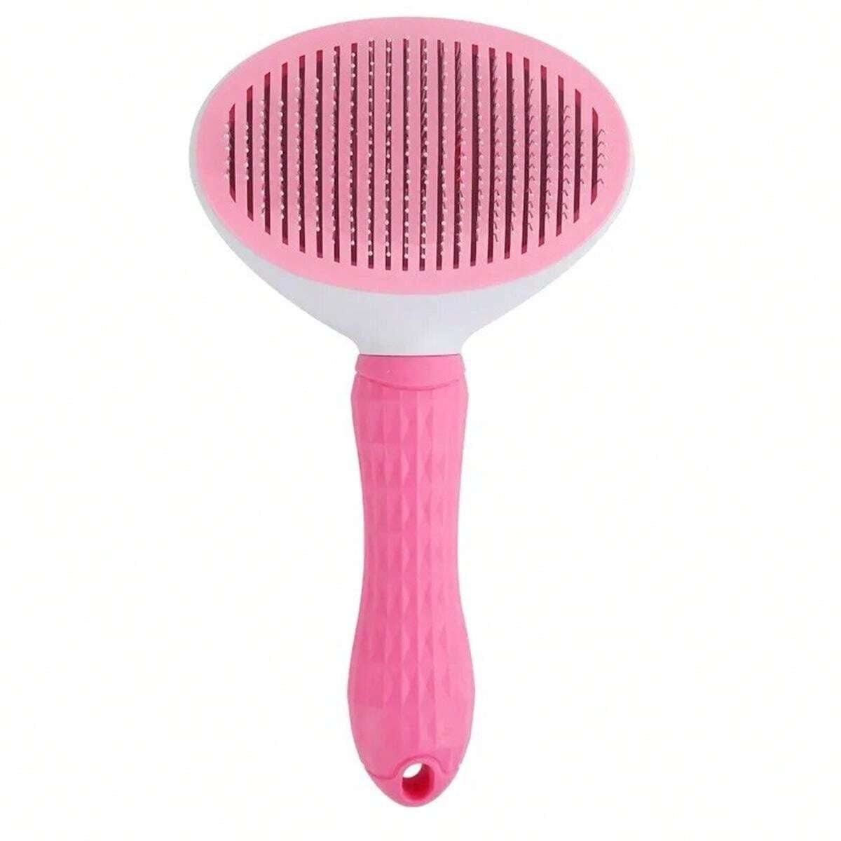 Cat Grooming Tools Cat Grooming Comb Pet Hair Removal Comb Non-Slip Stainless Steel Pet Comb - Anz